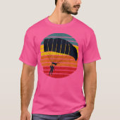 Skydiver Sunset Parachute Skydiving Parachuting T-Shirt (Vorderseite)