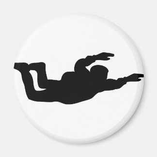 Skydiver-Symbol Magnet