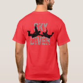 SKYDIVER T-Shirt (Rückseite)