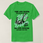 Skydiver T-Shirt (Design vorne)