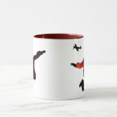 Skydiver Tasse (Zentrum)