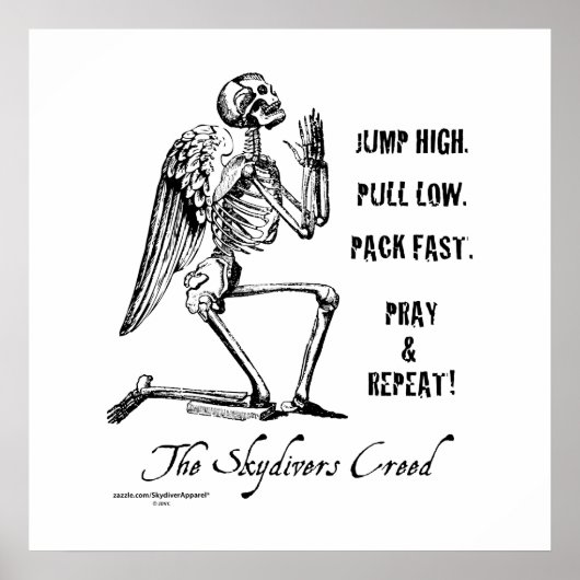 Skydivers Creation Poster (Vorne)