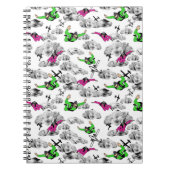 Skydivers Spiral  Notebook Notizblock (Vorderseite)