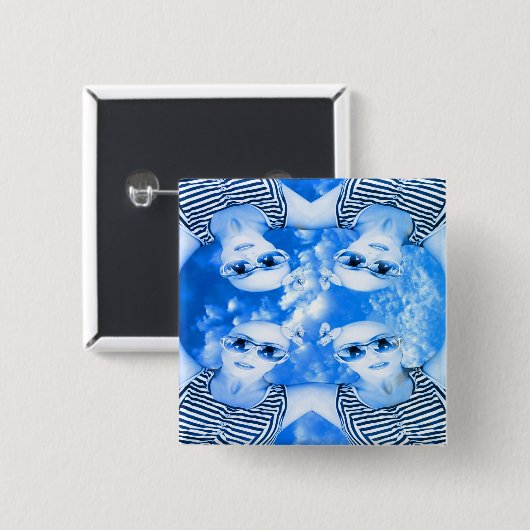Skydiverse Button (Vorne & Hinten)
