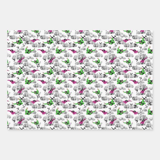 Skydiverse Geschenkpapier Set (Vorderseite 3)