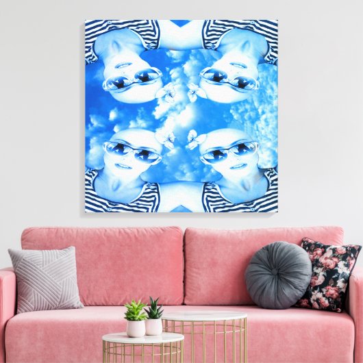 Skydiverse Leinwanddruck (Insitu (Wohnzimmer))