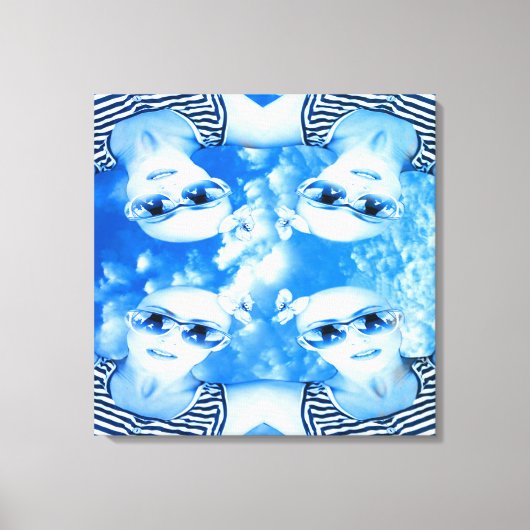 Skydiverse Leinwanddruck (Vorderseite)