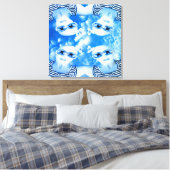 Skydiverse Leinwanddruck (Insitu (Schlafzimmer))