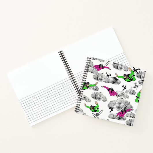 Skydiverse Notizblock (Innenseite)