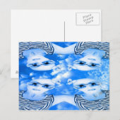 Skydiverse Postkarte (Vorne/Hinten)