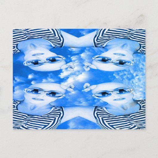 Skydiverse Postkarte (Vorderseite)