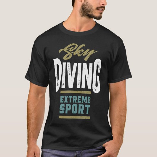 Skydiving Art T-Shirt (Vorderseite)