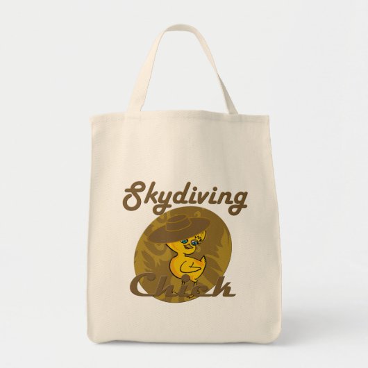 Skydiving Chick #6 Tragetasche (Vorne)