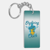Skydiving Chick #7 Schlüsselanhänger (Vorderseite links)