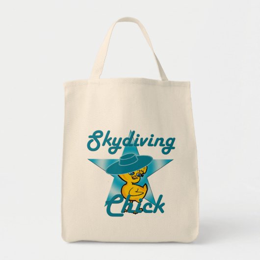 Skydiving Chick #7 Tragetasche (Vorne)