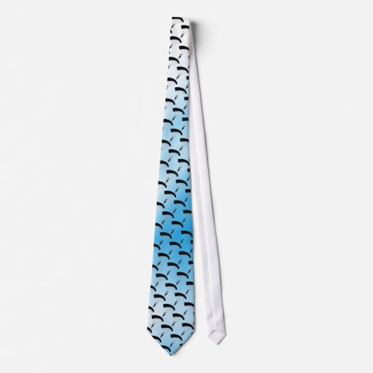 Skydiving Design Necktie Krawatte (Vorderseite)