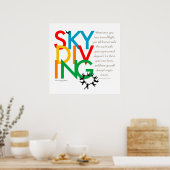 Skydiving Desire Poster (Küche)