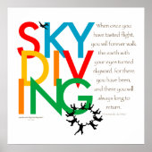 Skydiving Desire Poster (Vorne)