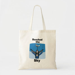 Skydiving erreichte den Himmel Skydiver Geburtstag Tragetasche