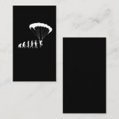 Skydiving Evolution Sport Hobby Paraglider Visitenkarte (Vorne/Hinten)
