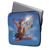  Skydiving-Feel Freedom Above Clouds | 13" Women Laptopschutzhülle (Vorderseite Links)