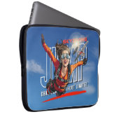  Skydiving-Feel Freedom Above Clouds | 15" Women Laptopschutzhülle (Vorne Rechts)