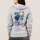Skydiving-Feel Freedom Above Clouds | Women F-zip Hoodie (Rückseite)