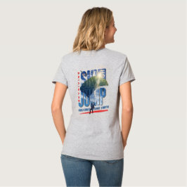 Skydiving-Feel Freedom Above Clouds | Women V-Neck T-Shirt
