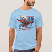Skydiving-Feel Freedom Above the Clouds | Aldult T-Shirt (Vorderseite)