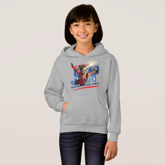 Skydiving-Feel Freedom Above the Clouds | Kids Hoodie (Vorne ganz)