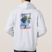 Skydiving-Feel Freedom Above the Clouds | Men's Hoodie (Rückseite)