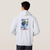 Skydiving-Feel Freedom Above the Clouds | Men's Hoodie (Schwarz voll)