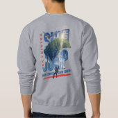 Skydiving-Feel Freedom Above the Clouds | Men's Sweatshirt (Rückseite)
