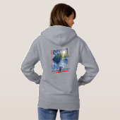 Skydiving-Feel Freedom Above the Clouds | Women Hoodie (Schwarz voll)