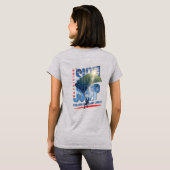 Skydiving-Feel Freedom Above the Clouds | Women T-Shirt (Schwarz voll)