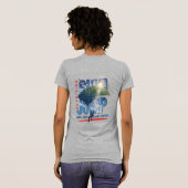 Skydiving-Feel Freedom Above the Clouds | Women T-Shirt (Schwarz voll)