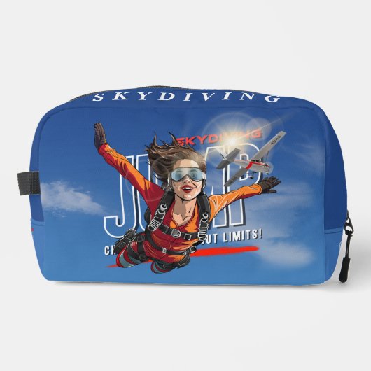  Skydiving-Feel Freedom Above the Clouds | Women's Waschbeutel (Vorderseite)