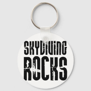 Skydiving Felsen Schlüsselanhänger