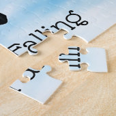 Skydiving Free Falling Design Jigsaw Puzzle (Seite)