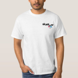 SKYDIVING Freizeitpark-Warnzeichen T-Shirt