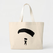 Skydiving Jumbo Stoffbeutel (Vorne)