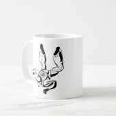 Skydiving Kaffeetasse (Vorderseite Links)