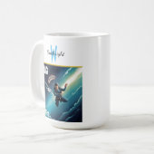 Skydiving Leap of Faith Kaffeetasse (Vorderseite Links)