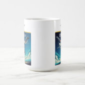 Skydiving Leap of Faith Kaffeetasse (Mittel)