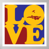 Skydiving Liebe Poster (Vorne)