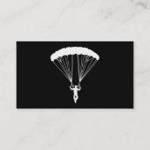 Skydiving-Lochkarte Treuekarte (Rückseite)