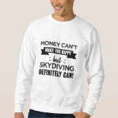 Skydiving macht dich glücklich sweatshirt (Vorderseite)