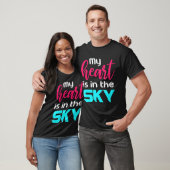 Skydiving - mein Herz liegt am Himmel T-Shirt (Unisex)