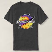 Skydiving Melty Space T-Shirt (Design vorne)