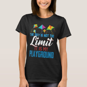 Skydiving Niedlich Kite Flying Shirts Der Himmel i
